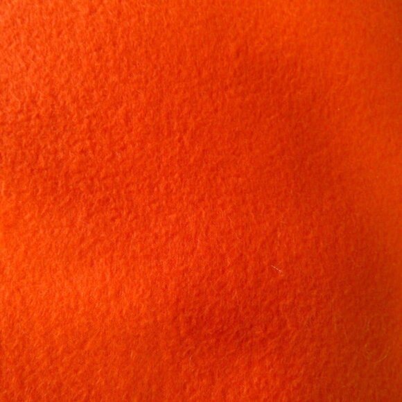 2025 JoAnn Orange Color Anti Pill Fleece Fabric: 3yard x 59" - Picture 1 of 1